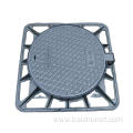 High-quality heavy nodular cast iron manhole cover